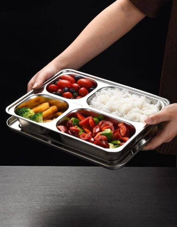Ultimate Stainless Steel Lunch Box: Revolutionary Food Container for Healthy Meals On-the-Go!