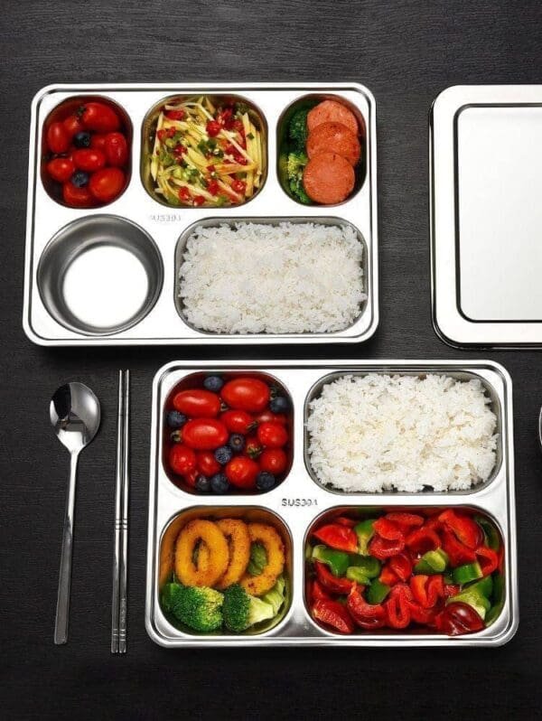 Ultimate Stainless Steel Lunch Box: Revolutionary Food Container for Healthy Meals On-the-Go!