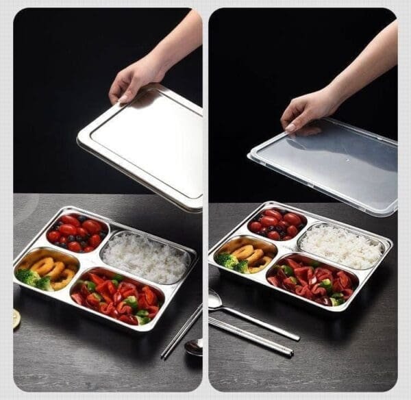Ultimate Stainless Steel Lunch Box: Revolutionary Food Container for Healthy Meals On-the-Go!