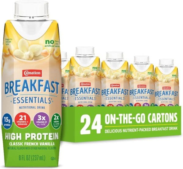 Carnation Breakfast Essentials High Protein Vanilla @EkNazarDeals.com Amazon Associate Program