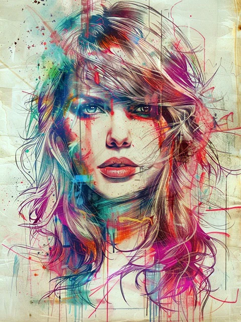 Beyond the brush – a powerful paint by numbers journey for art lovers 2025 | top deals 2025 – eknazardeals Taylor Swift - Painting by Numbers EkNazarDeals 1