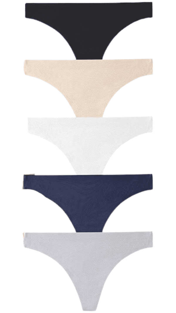 Women Seamless Thongs – Breathable Comfortable Panties by Voenxe